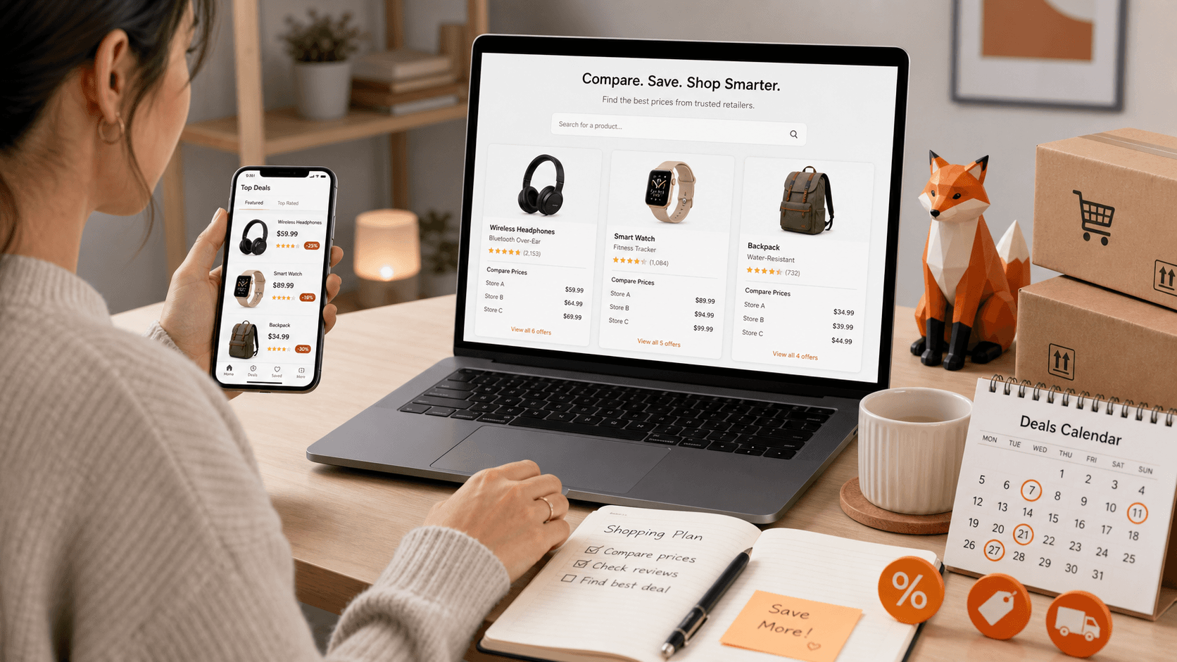 Smarter online savings with bargainfox.com